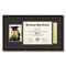 ArtToFrames 11x14 inch Diploma Frame with 5x7 Inch Image Opening and Tassel Opening - Framed with Black and Gold Mats, Comes with Regular Acrylic and Sawtooth Hanger for Wall Hanging (DIT-11x14)